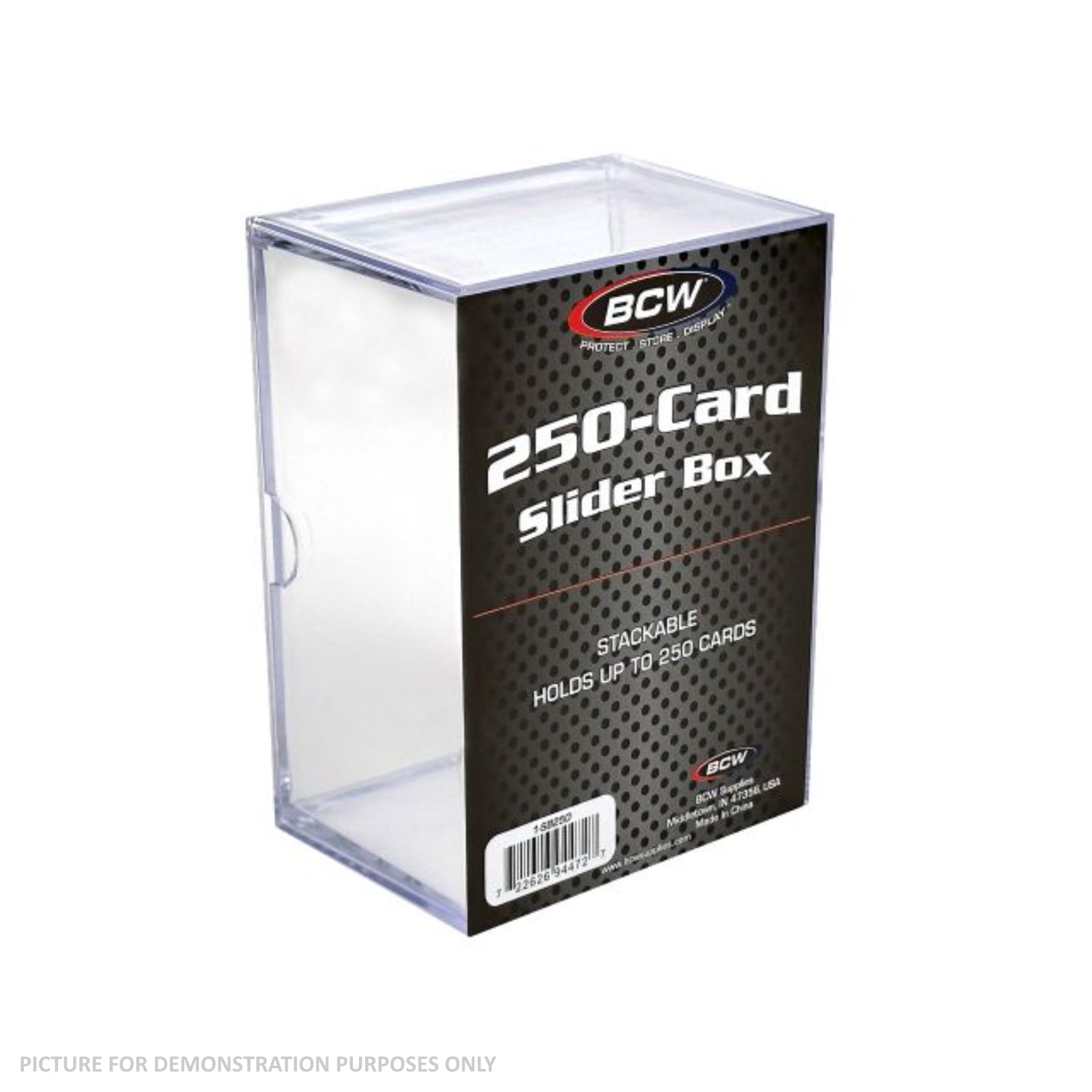 BCW 2 Piece Slider Box 250ct